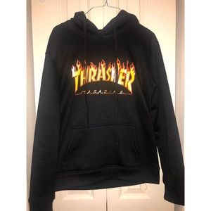 Black Thrasher Hoodie